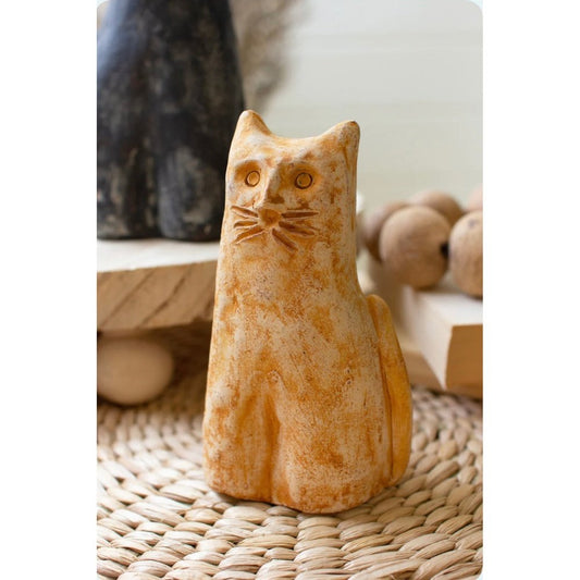 Set of 2 Clay Cats