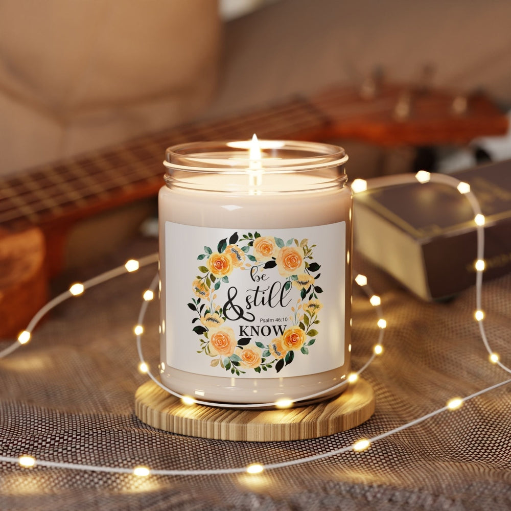 Be Still Scented Soy Candle, 9oz