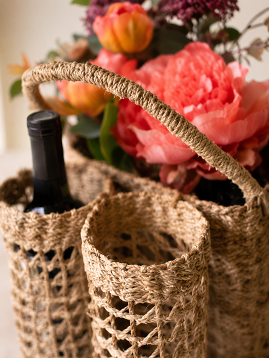 Seagrass Wine and Storage Basket