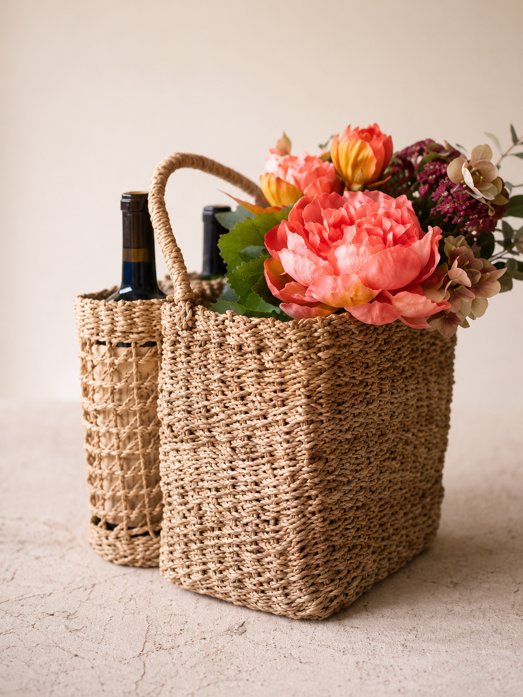 Seagrass Wine and Storage Basket