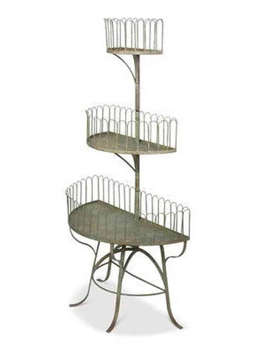 Iron Conservatory Tiered Shelf