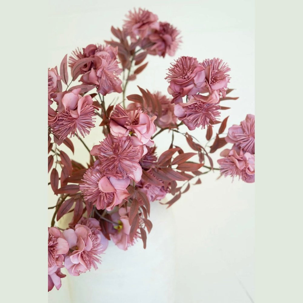 Botanica Pink Flowers Set of 6