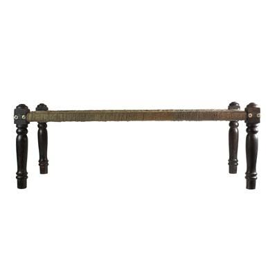 Hand Woven Jute Bench