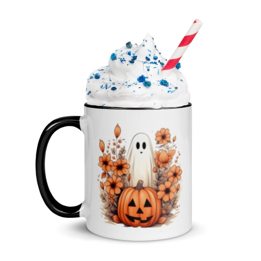 Pumpkin Ghost Mug