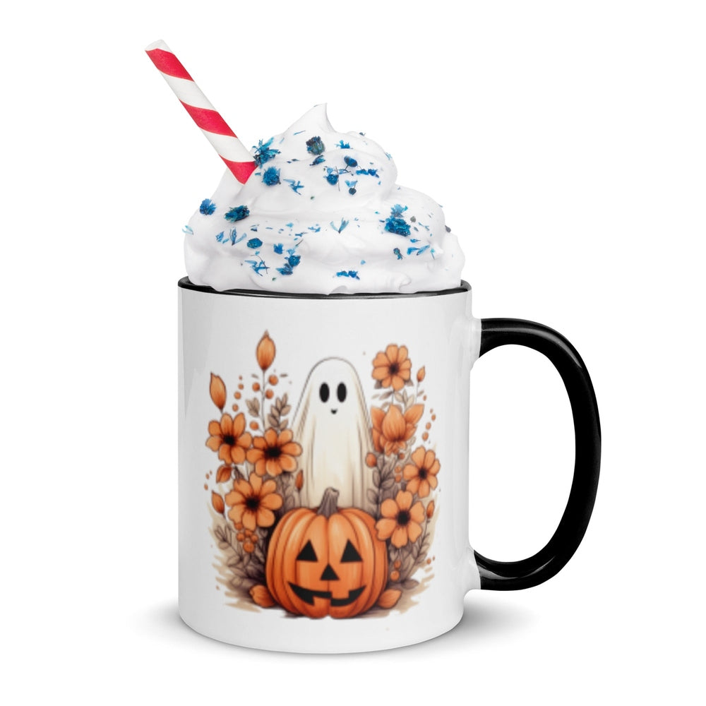 Pumpkin Ghost Mug