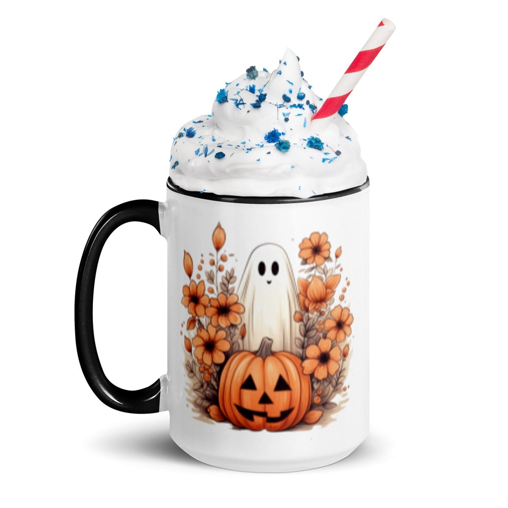 Pumpkin Ghost Mug