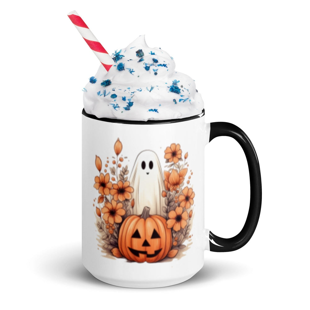 Pumpkin Ghost Mug
