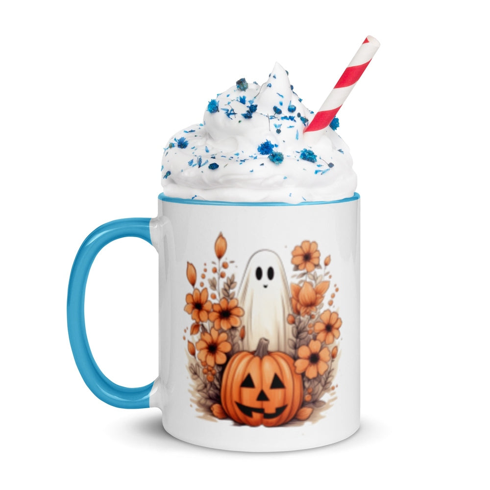 Pumpkin Ghost Mug
