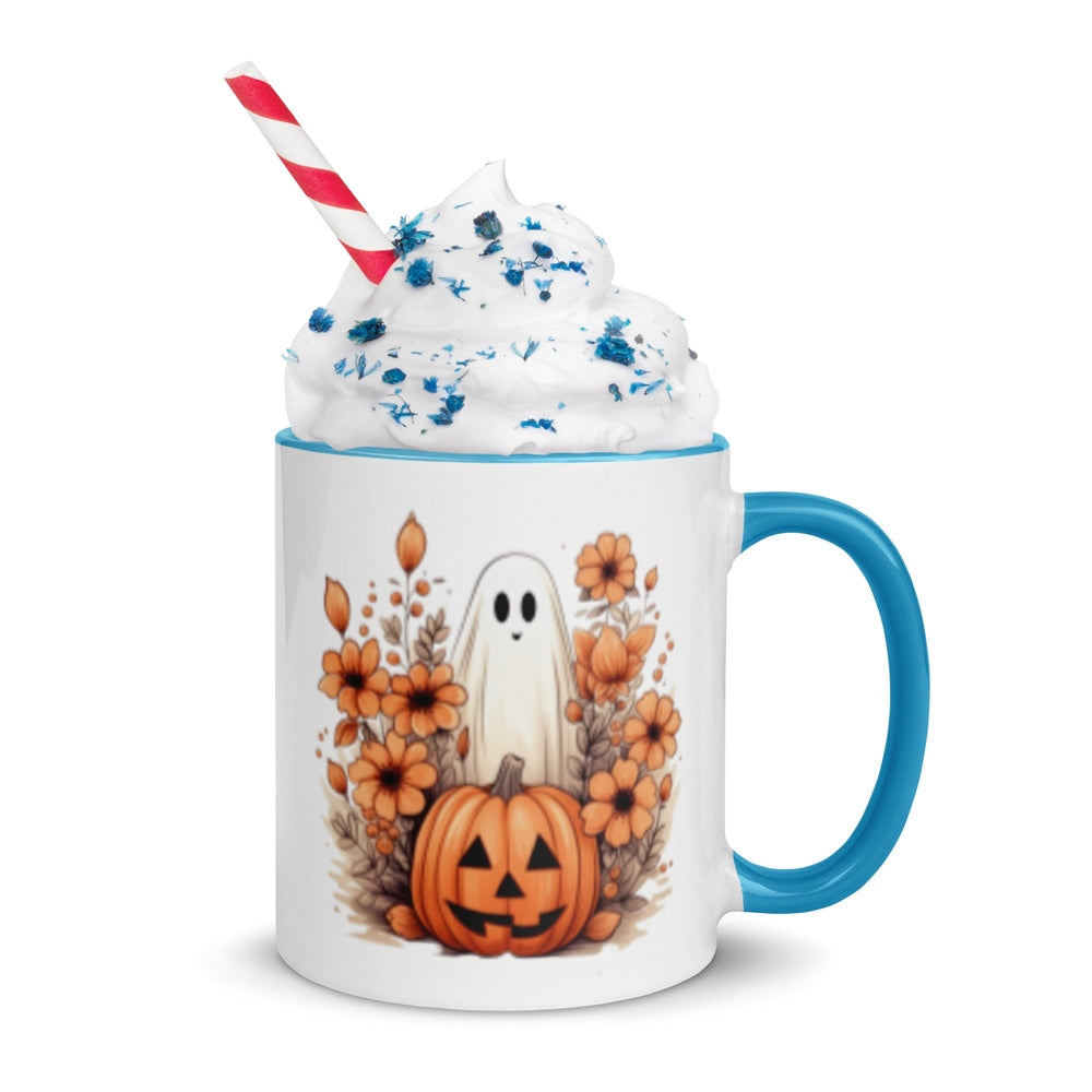 Pumpkin Ghost Mug
