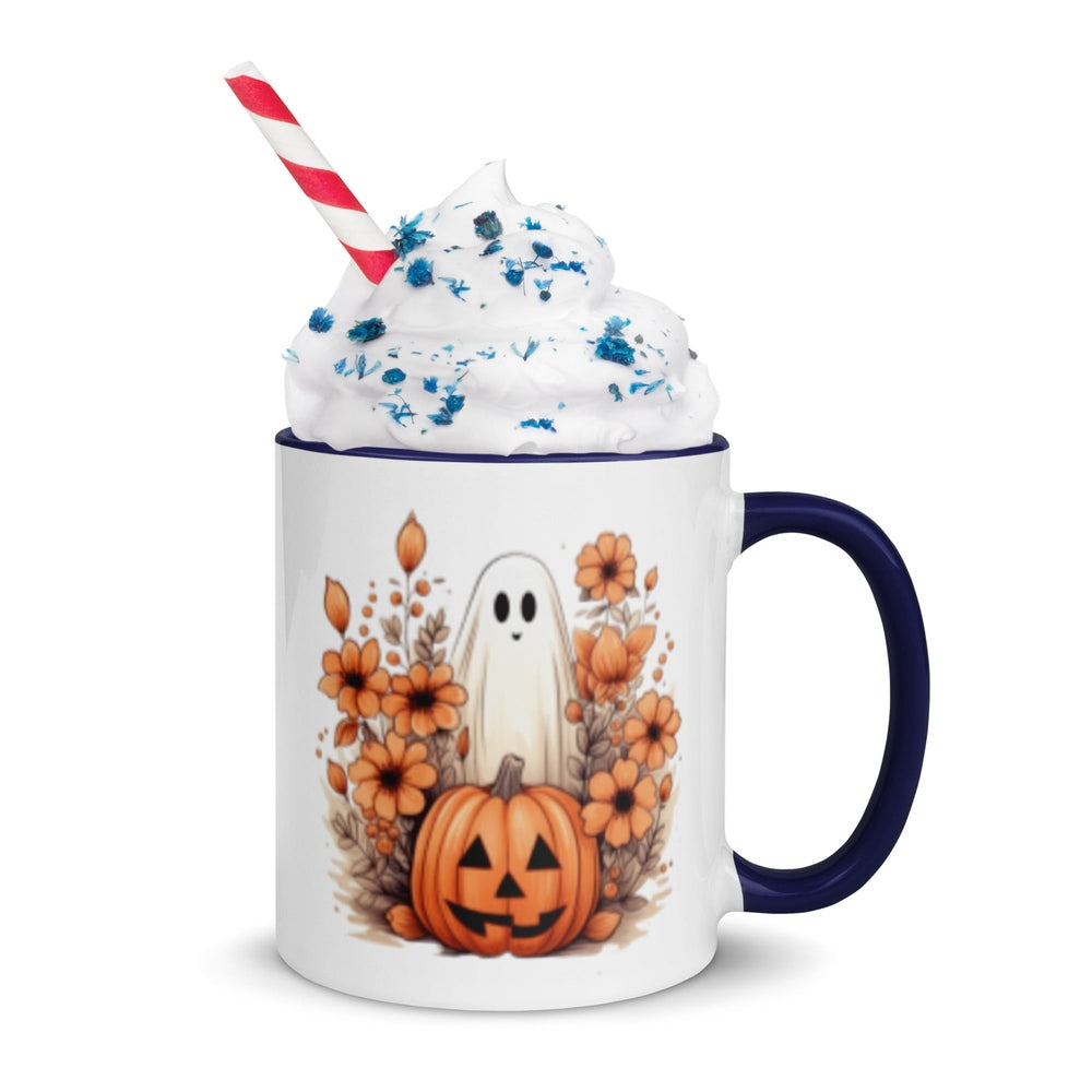 Pumpkin Ghost Mug