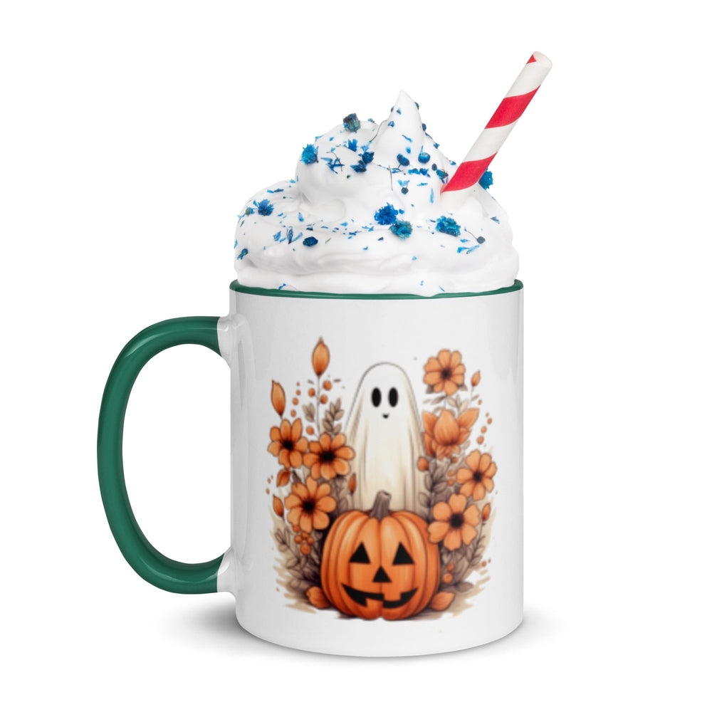 Pumpkin Ghost Mug