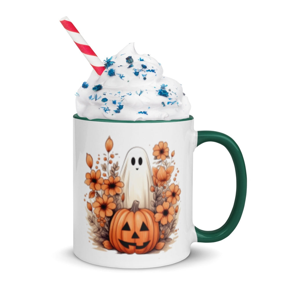 Pumpkin Ghost Mug