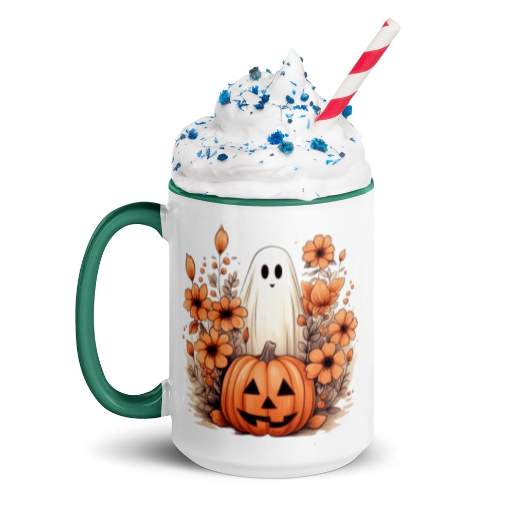 Pumpkin Ghost Mug