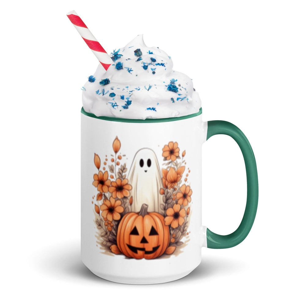 Pumpkin Ghost Mug