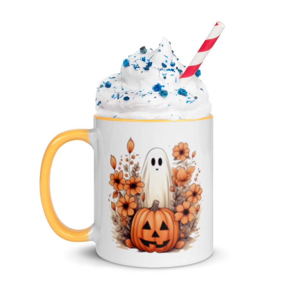 Pumpkin Ghost Mug