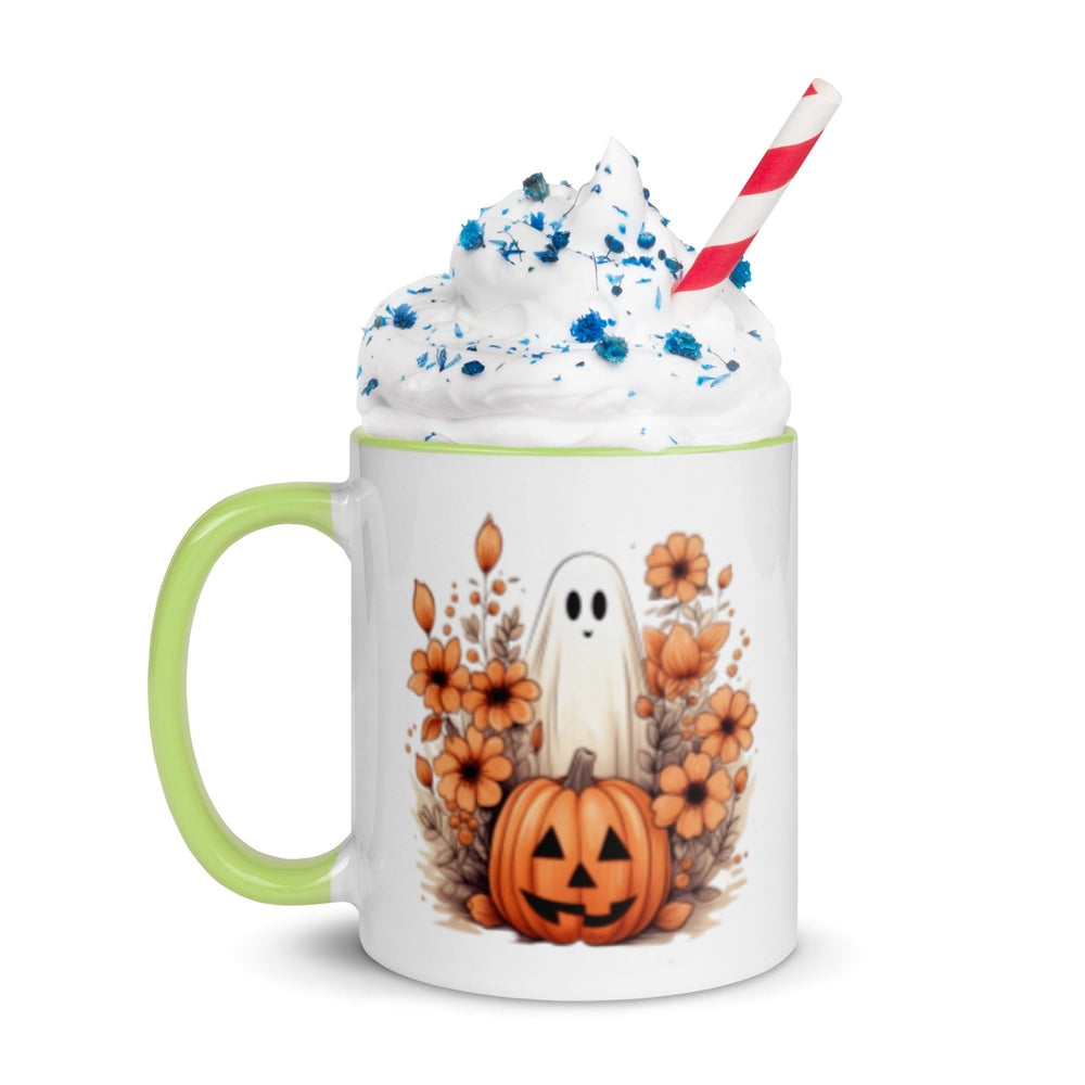 Pumpkin Ghost Mug