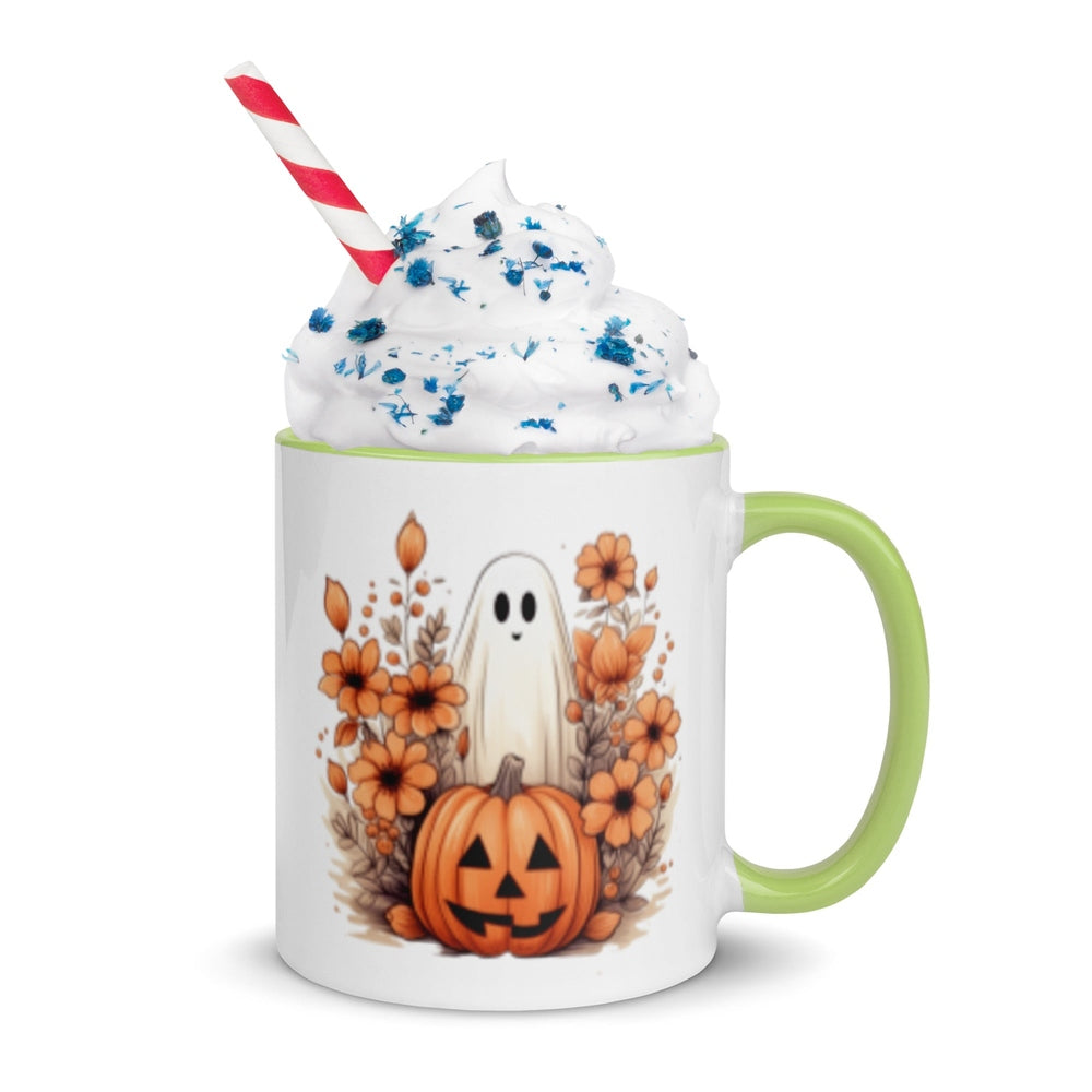 Pumpkin Ghost Mug