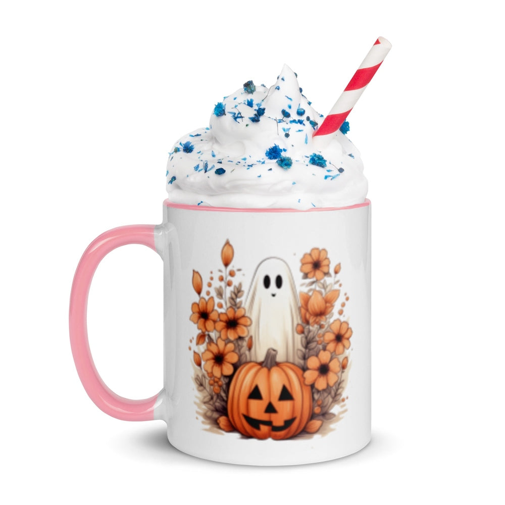 Pumpkin Ghost Mug
