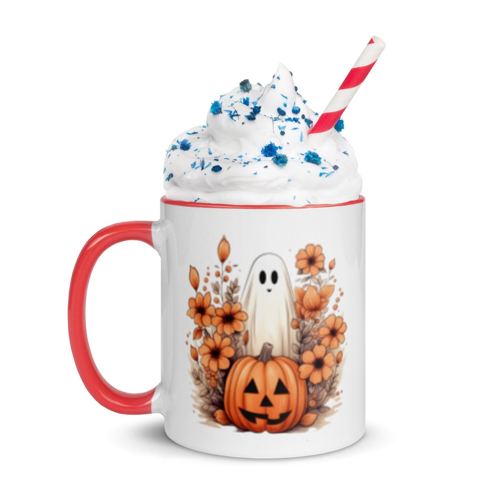 Pumpkin Ghost Mug