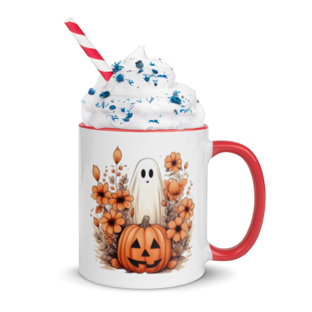 Pumpkin Ghost Mug