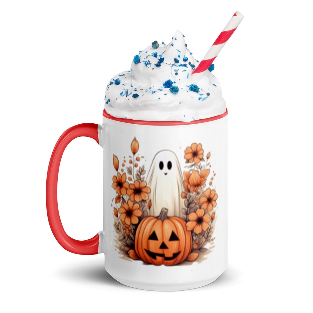 Pumpkin Ghost Mug