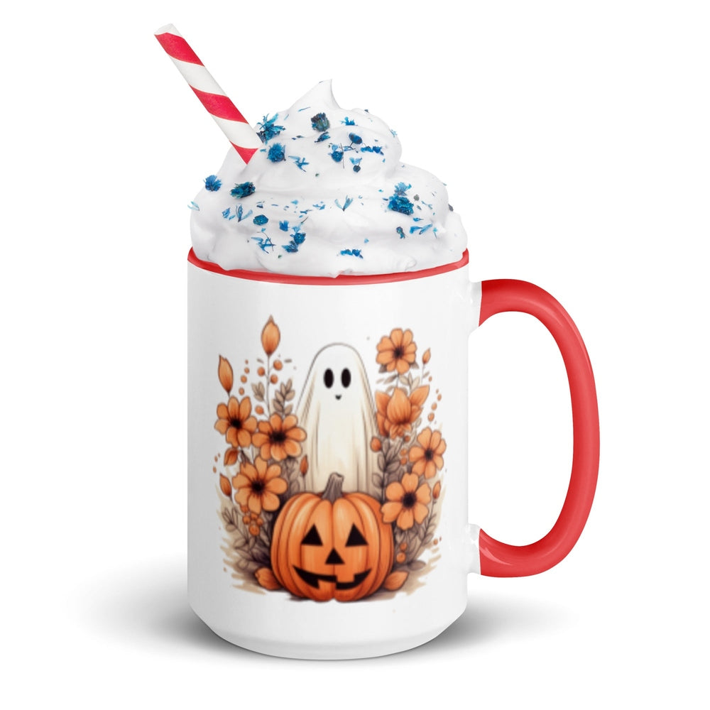 Pumpkin Ghost Mug