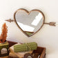 Antique Brass Heart Wall Mirror lol