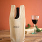 Set of 6 wine bags with quirky sayings