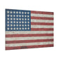 Canvas Print Vintage Flag