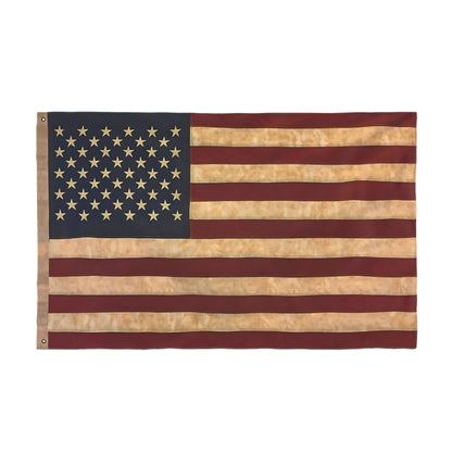 Vintage American Flag Double-Sided Patriotic Flag
