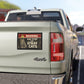 Warning May Stop for Stray Cats Car Magnet | Cat Rescue Retro Sign
