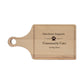 Engraved Cat Rescue Wooden Cutting Board  “This Home Supports Community Cats”