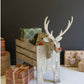 Recycled Wood Reindeer Crate