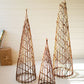 Set of 3 Nesting Twig Christmas Trees