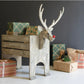 Recycled Wood Reindeer Crate