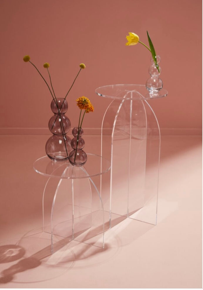 Crystalline Lucite Stand