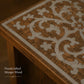 Heritage Inlay Mango Wood Step Stool – Limited Final Stock