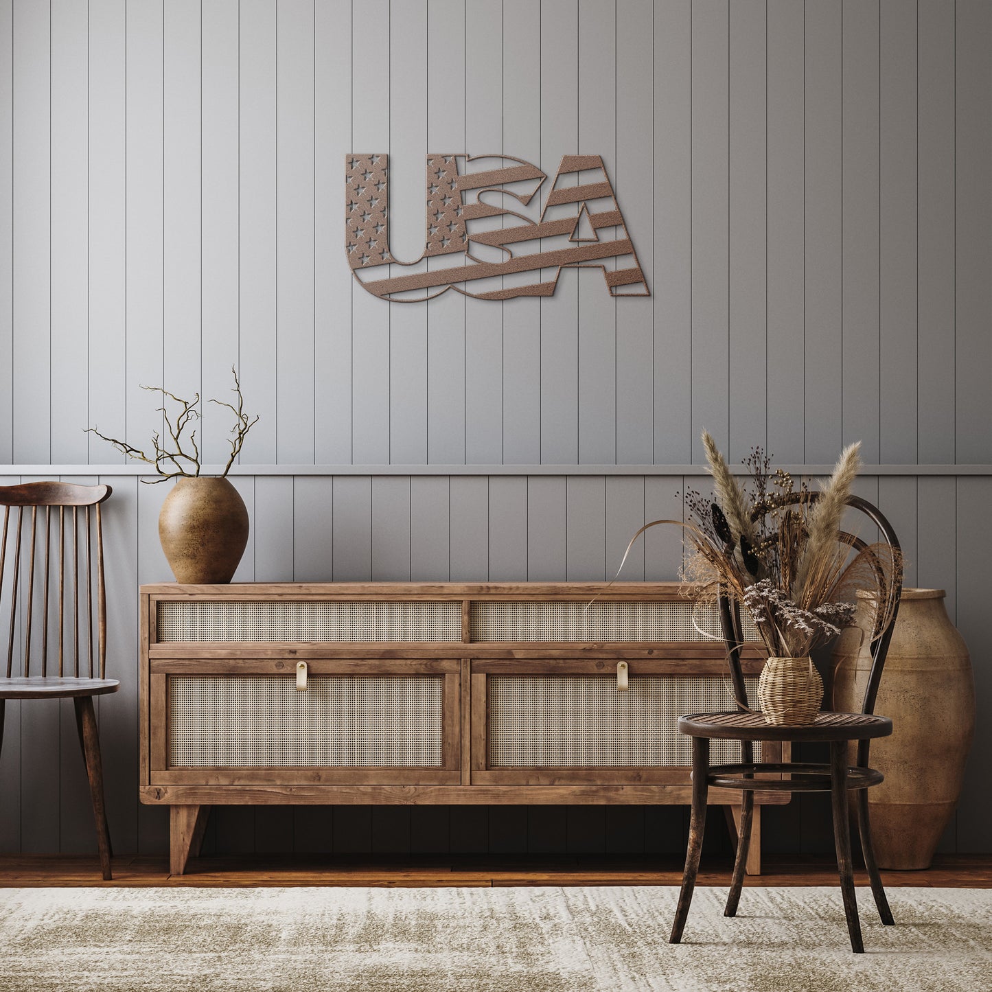 USA Metal Decor