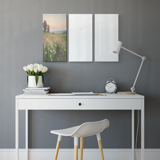 Vintage WildFlowers in a Field