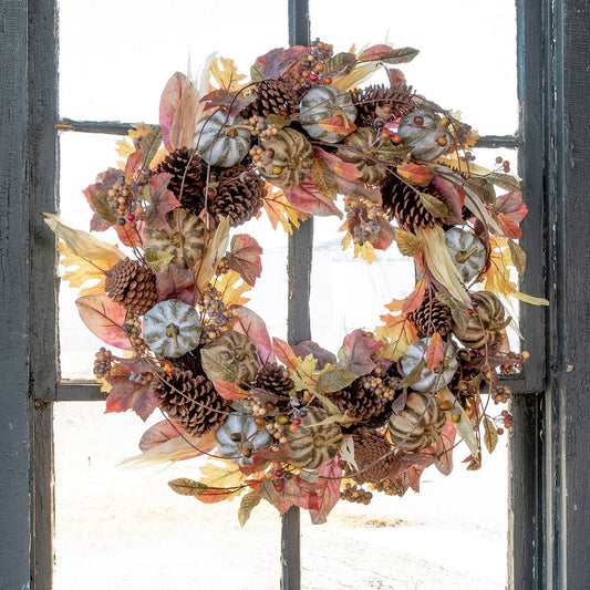 Farmhouse Autumn Wreath