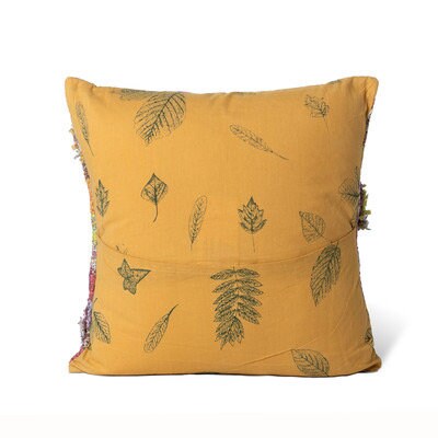 Handcrafted Floral Decorative Pillow