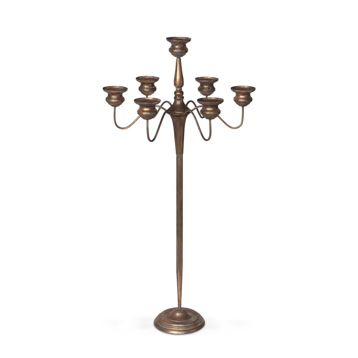 Vintage Iron Candelabra