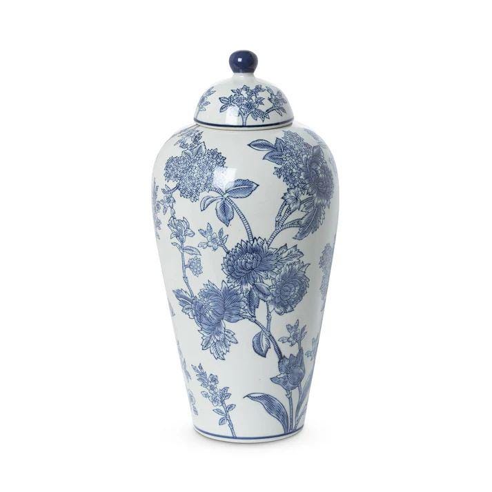 Stunning Porcelain Hand-Painted Chinoiserie piece