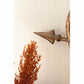 Antique Brass Heart Wall Mirror