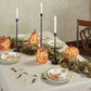 Tall Cast Iron Taper Candle Holders - Set of 3