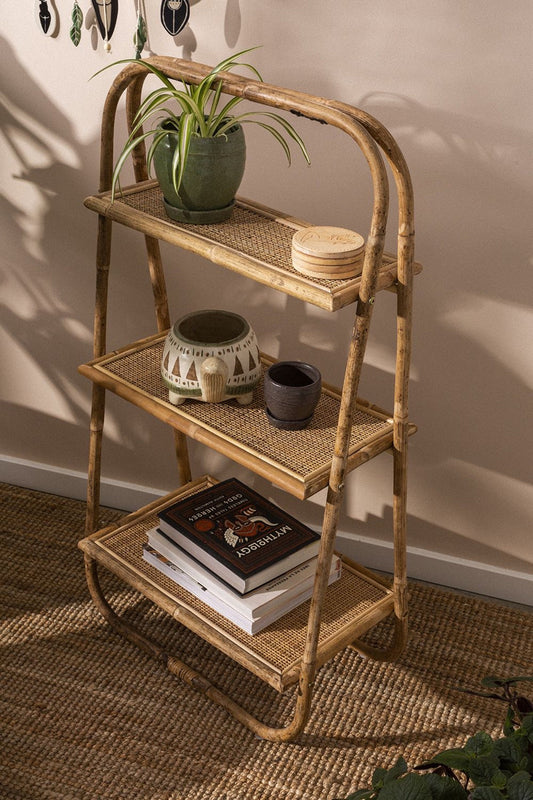 Rattan Cane Shelf