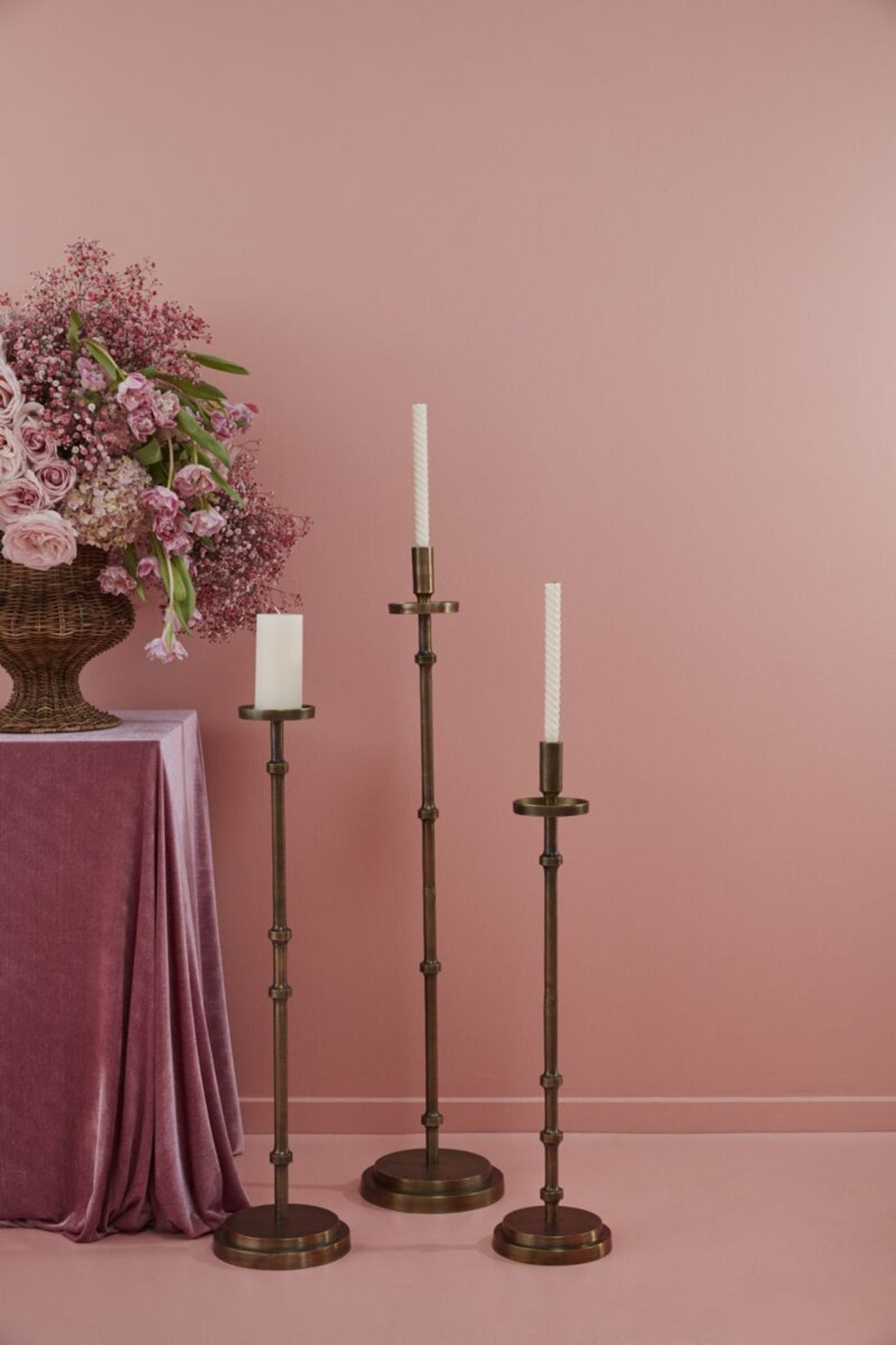 Vintage-Inspired Ballard Candleholders - Wedding Special Events